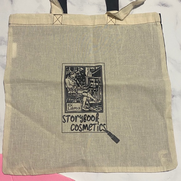 Storybook Cosmetics Two Tone Tote Bag - Picture 1 of 6